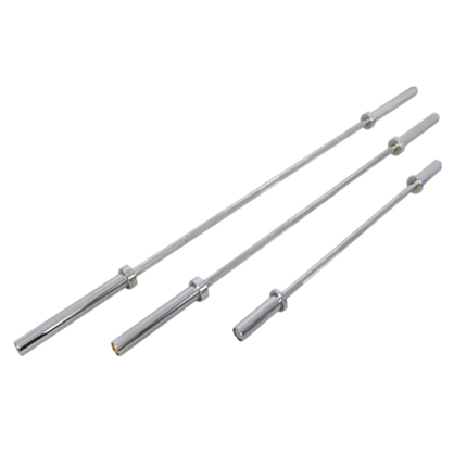 Steel barbell bar