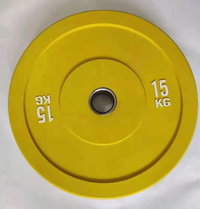 Rubber weight plate
