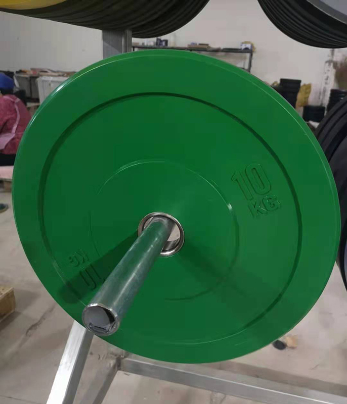 Rubber weight plate