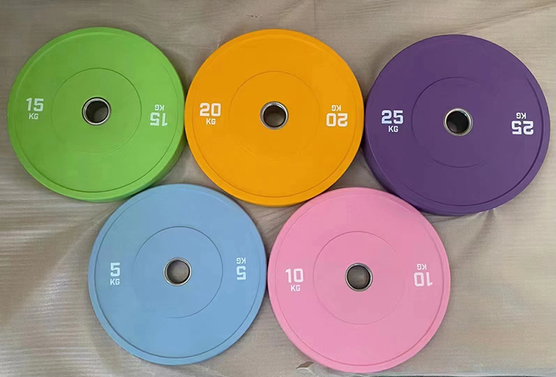 Rubber weight plate