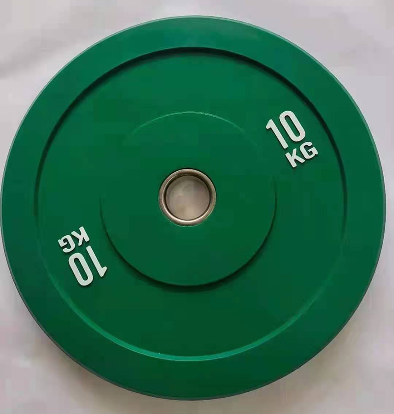 Rubber weight plate