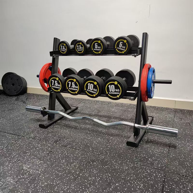Dumbbell Rack On The Second Floor