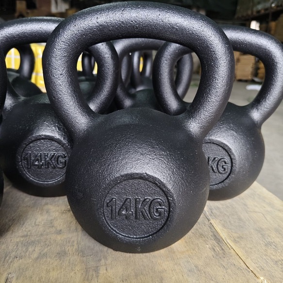 Painted lacquer kettle weight